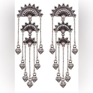 Trendy Jewels Silver Boho Earrings